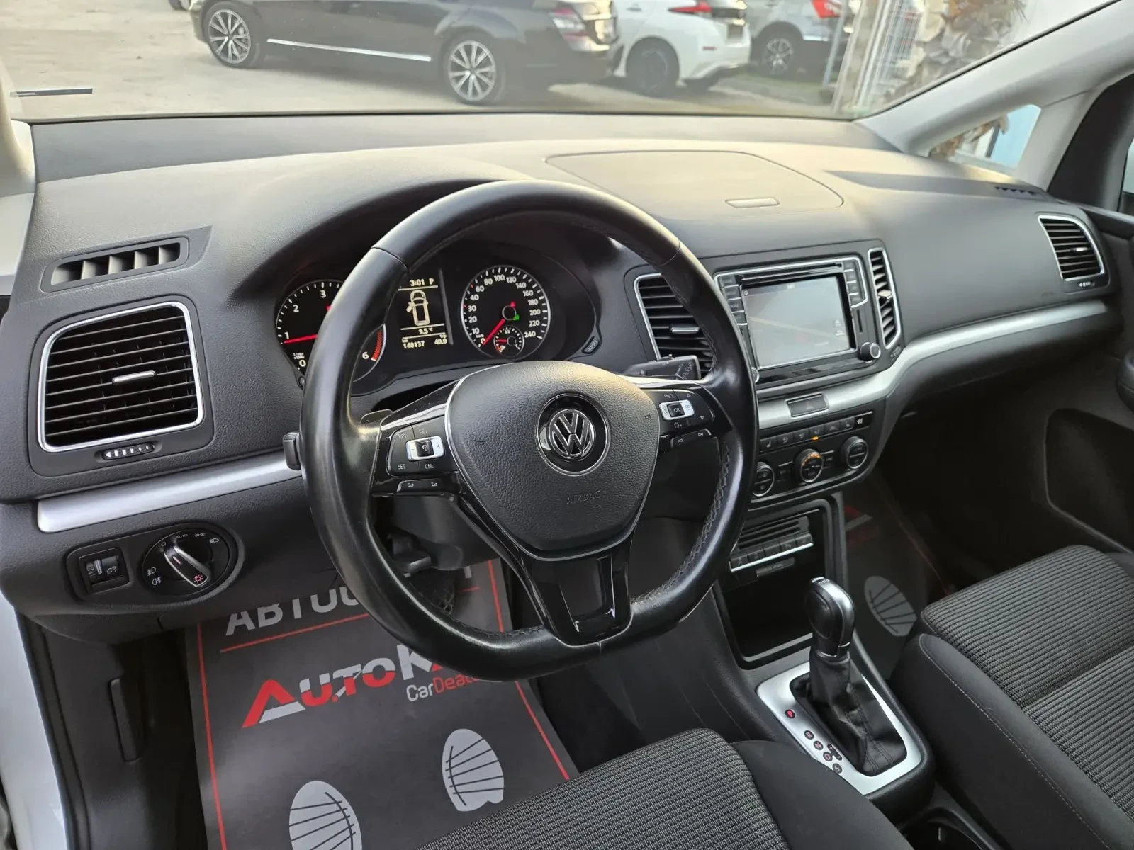 VW Sharan 2.0TDI-150кс= 7МЕСТА= АВТОМАТ= ДИСТРОНИК= LED - изображение 8