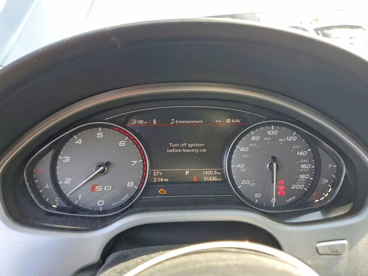 Audi S8 PLUS* MATRIX* ОБДУХ* BOSE* FULL, снимка 9 - Автомобили и джипове - 55503082