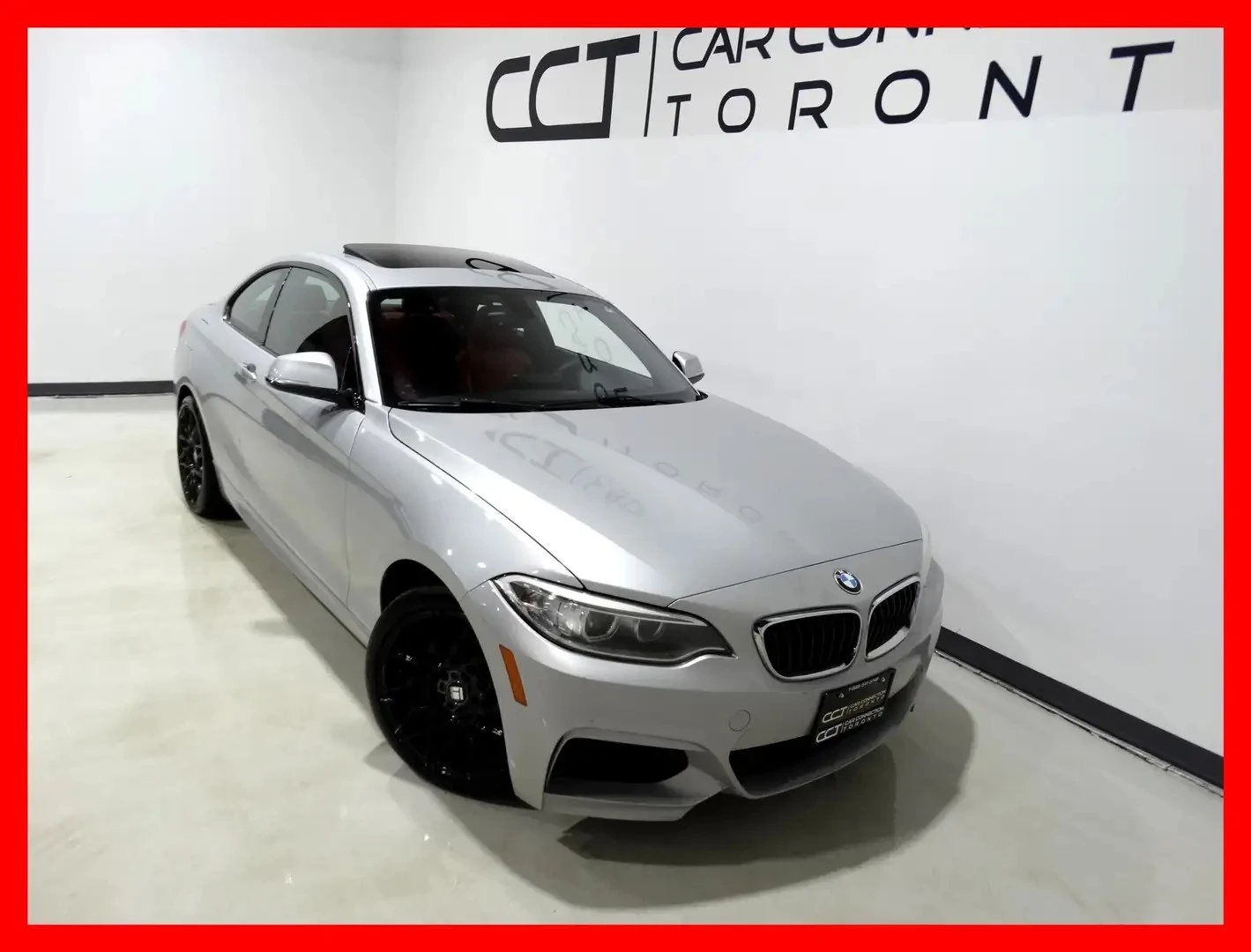 BMW 228 X-DRIVE M-SPORT * RED INTERIOR/NAVI/BACKUP CAM, снимка 2 - Автомобили и джипове - 56129720