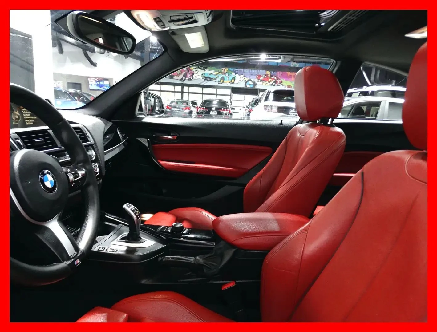 BMW 228 X-DRIVE M-SPORT * RED INTERIOR/NAVI/BACKUP CAM, снимка 11 - Автомобили и джипове - 56129720