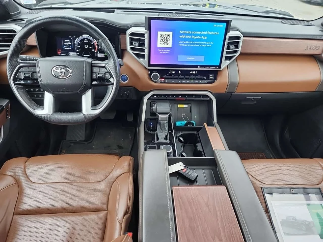 Toyota Tundra * Platinum Hybrid * ОБДУХВАНЕ * ПАНО * KEYLESS , снимка 2 - Автомобили и джипове - 54556884