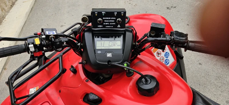 Honda Trx 500F 4х4 регистрация , снимка 5 - Мотоциклети и мототехника - 52584633