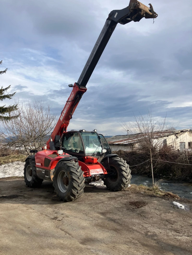 Телескопичен товарач Manitou 735, снимка 2 - Селскостопанска техника - 53291130