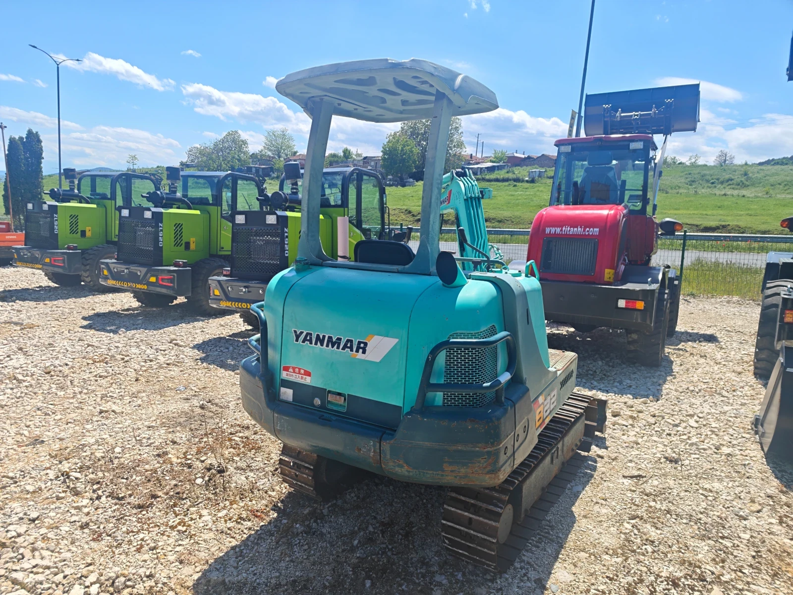 Багер Yanmar B22, снимка 2 - Индустриална техника - 54552899