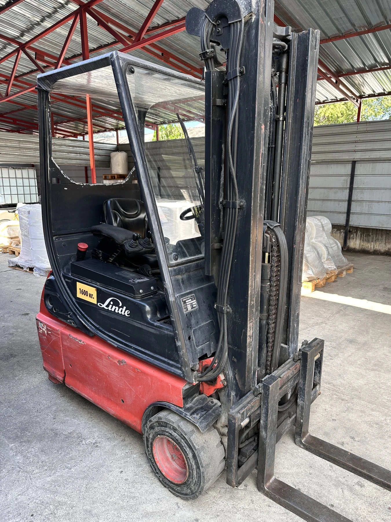 Електрокар Linde, снимка 5 - Индустриална техника - 56129938