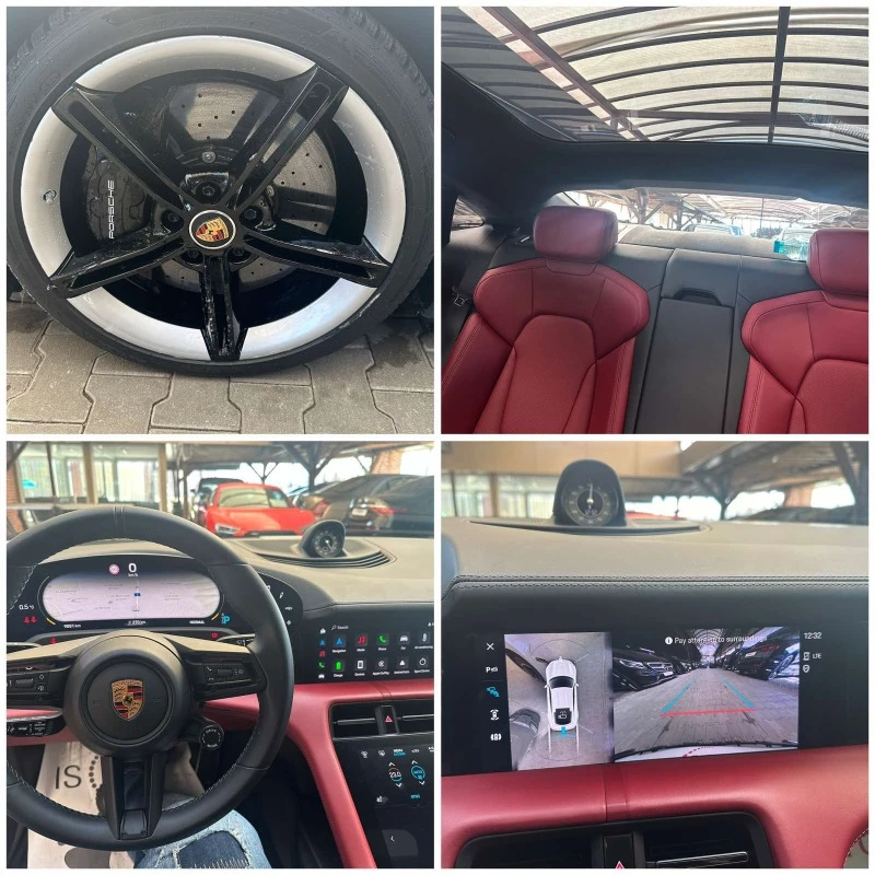 Porsche Taycan Turbo S/PDCC/Burmester/Керамика/Панорама, снимка 11 - Автомобили и джипове - 44106140