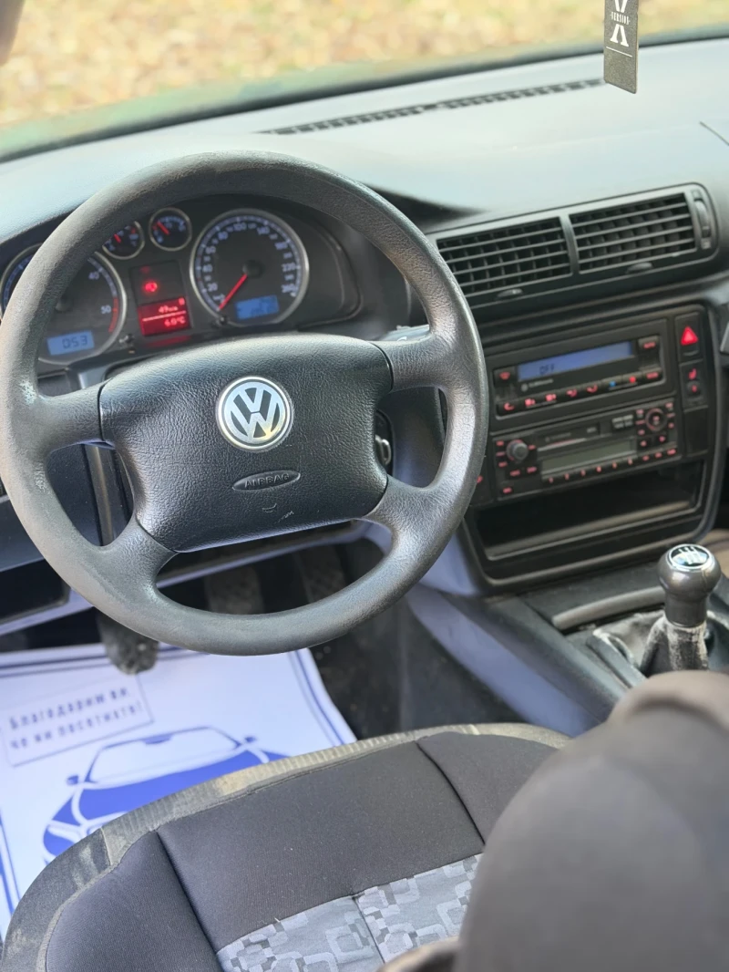 VW Passat b5.5 HIGHLINE 1.9TDI/ TOP!, снимка 10 - Автомобили и джипове - 53107300