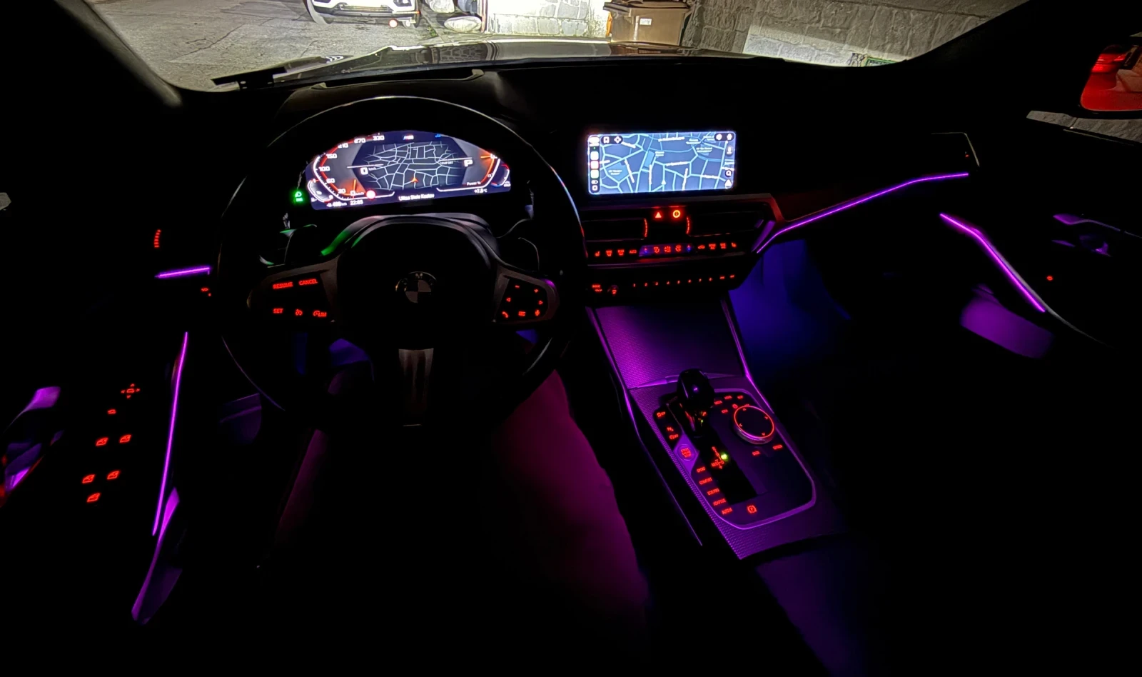 BMW 330 M Performance, Laser, снимка 11 - Автомобили и джипове - 54744391