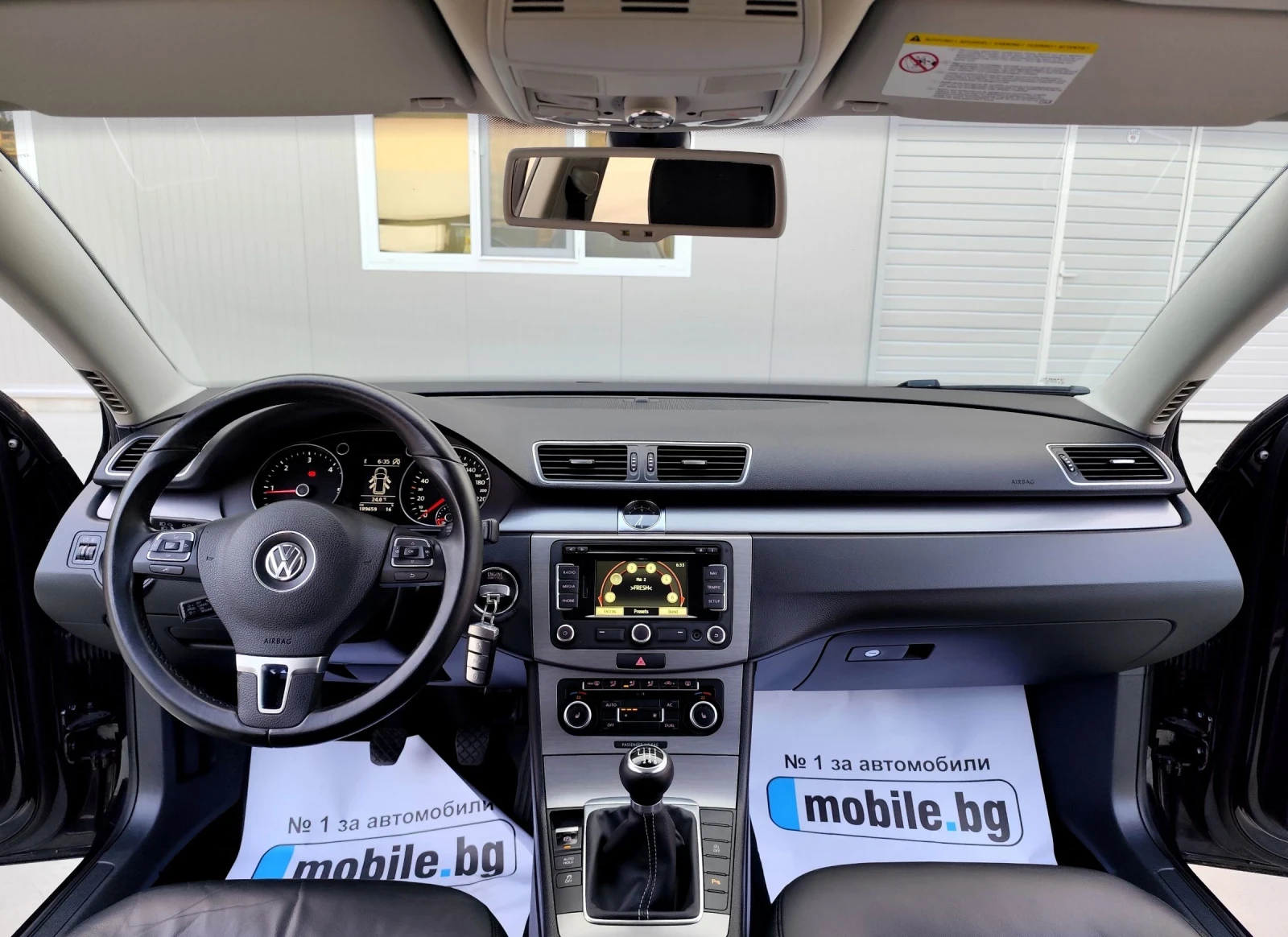 VW Passat 2.0TDI-NAVI-КОЖА-ПАНОРАМА-ПОДГРЯВАНЕ-EURO-5, снимка 12 - Автомобили и джипове - 55164981