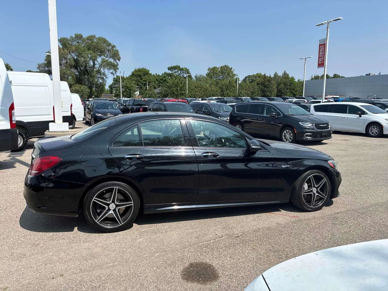 Mercedes-Benz C 43 AMG CARFAX/ПАНОРАМА/ПОДГРЕВ/НАВИ/ПАМЕТ/360/КЛИП, снимка 3 - Автомобили и джипове - 55328065