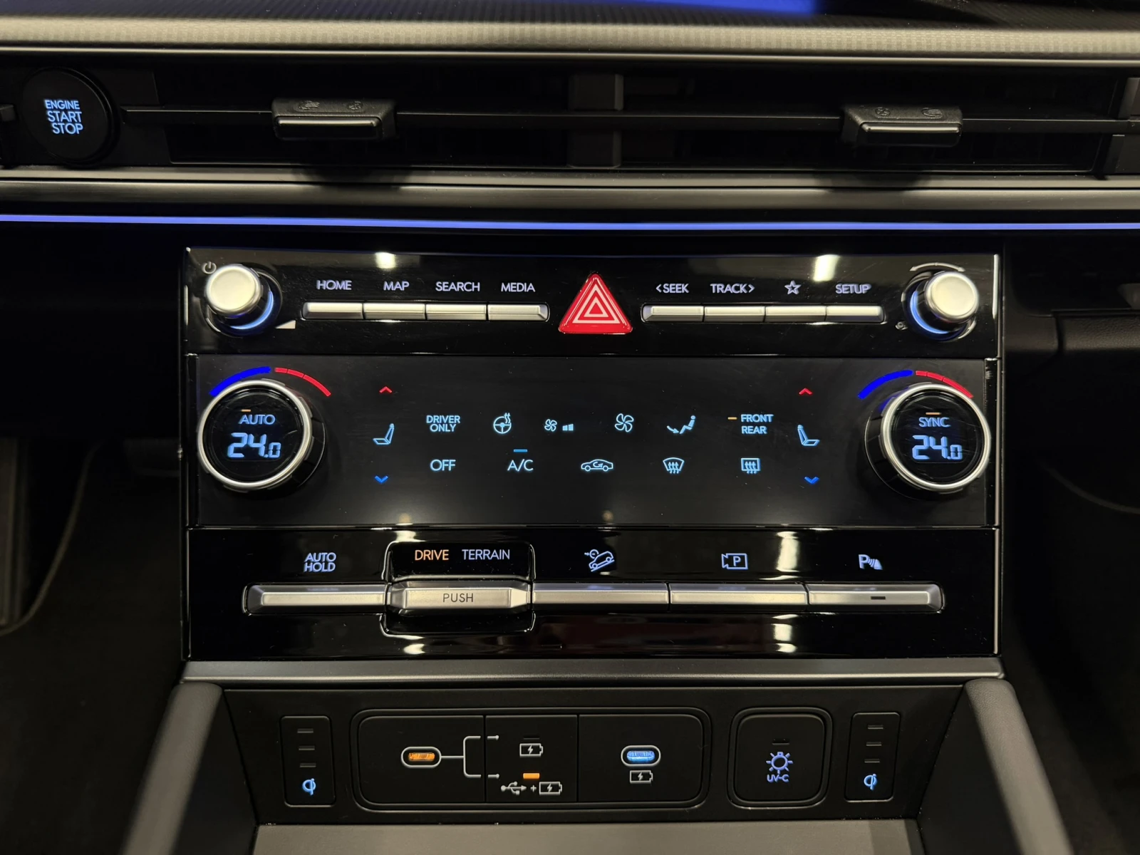 Hyundai Santa fe LUXURY CALLIGRAPHY Hybrid AWD, снимка 14 - Автомобили и джипове - 54748318