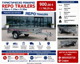 За автомобил Agados Туристическо ремарке REPO TRAILERS 2.36м x 1.25м x, снимка 1