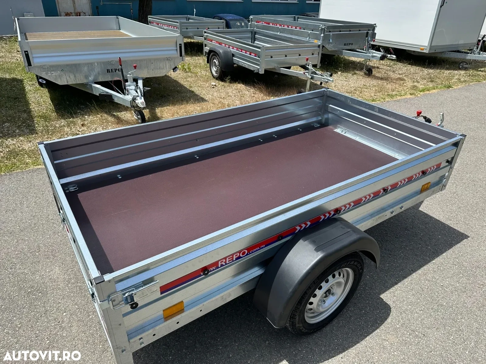 За автомобил Agados Туристическо ремарке REPO TRAILERS 2.36м x 1.25м x, снимка 2 - Ремаркета - 54001225