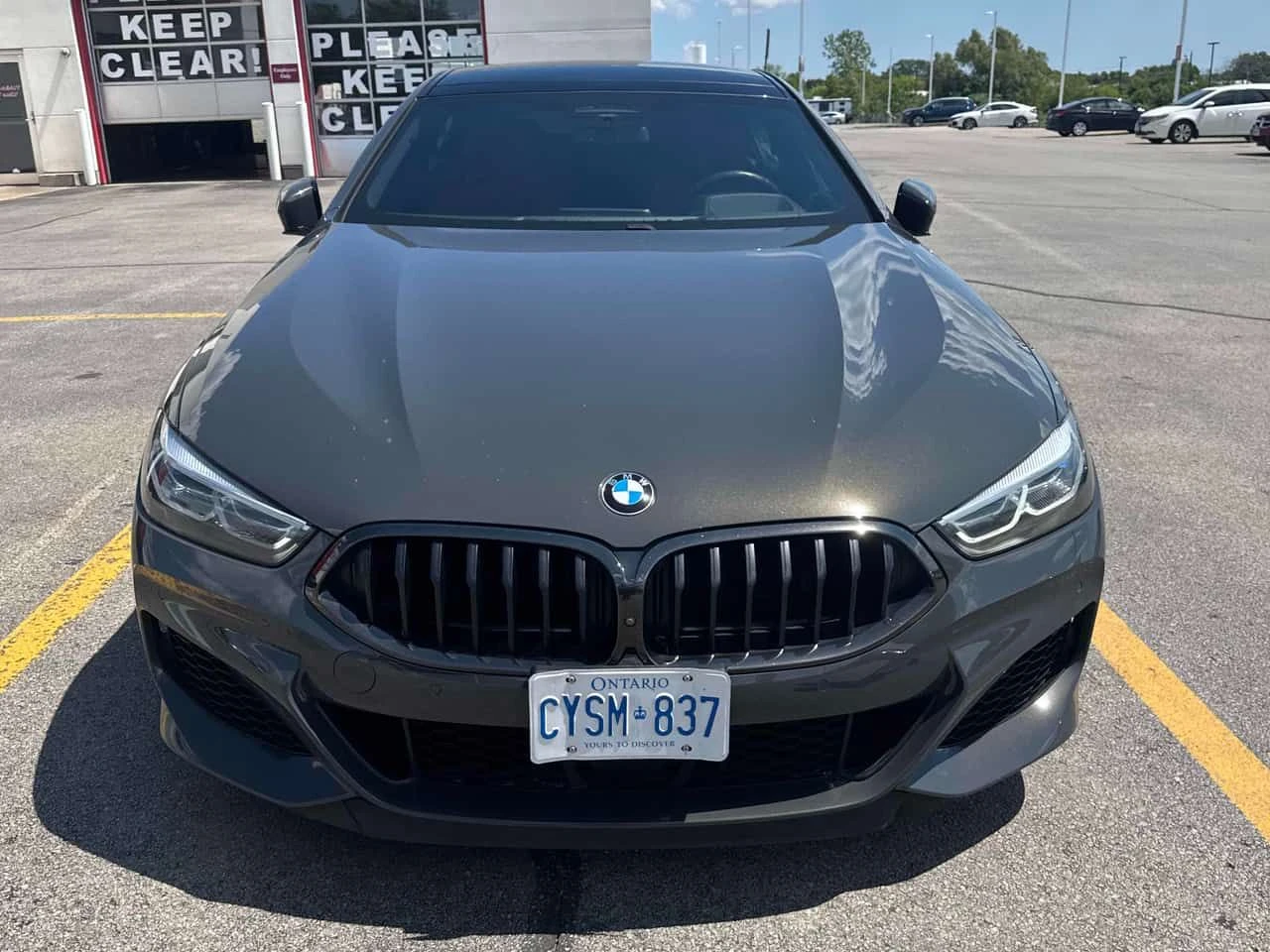 BMW 850 xDrive/LASER/ДИСТРОНИК/360/ОБДУХВАНЕ, снимка 2 - Автомобили и джипове - 55075293
