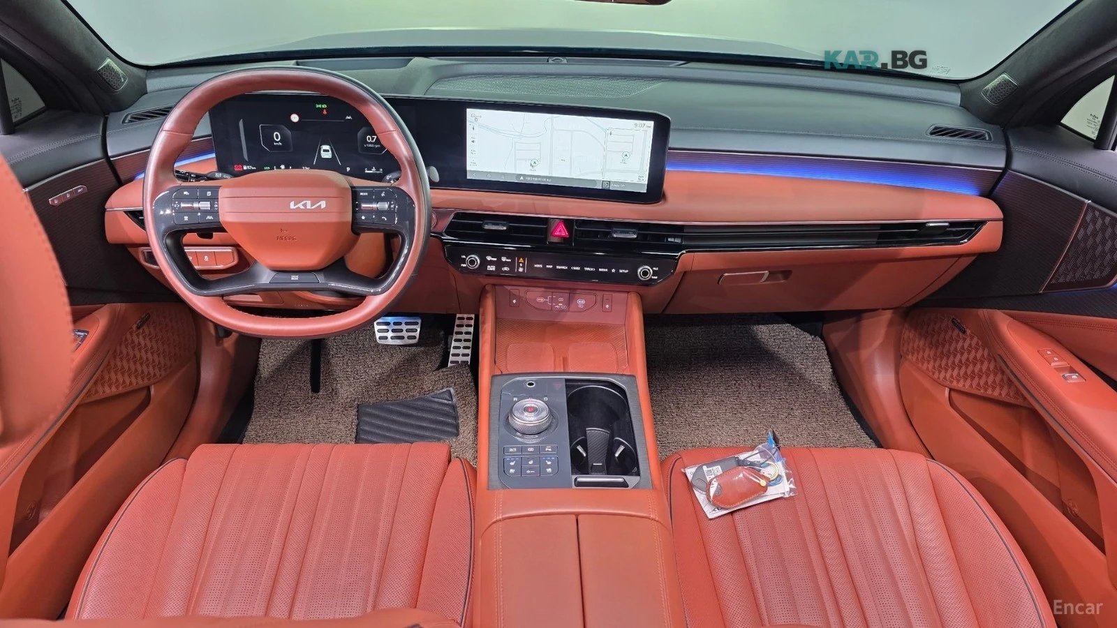 Kia K8 SIGNATURE/MERIDIAN SOUND/PANOROOF/DRIVE-ASSISTS, снимка 6 - Автомобили и джипове - 55327368