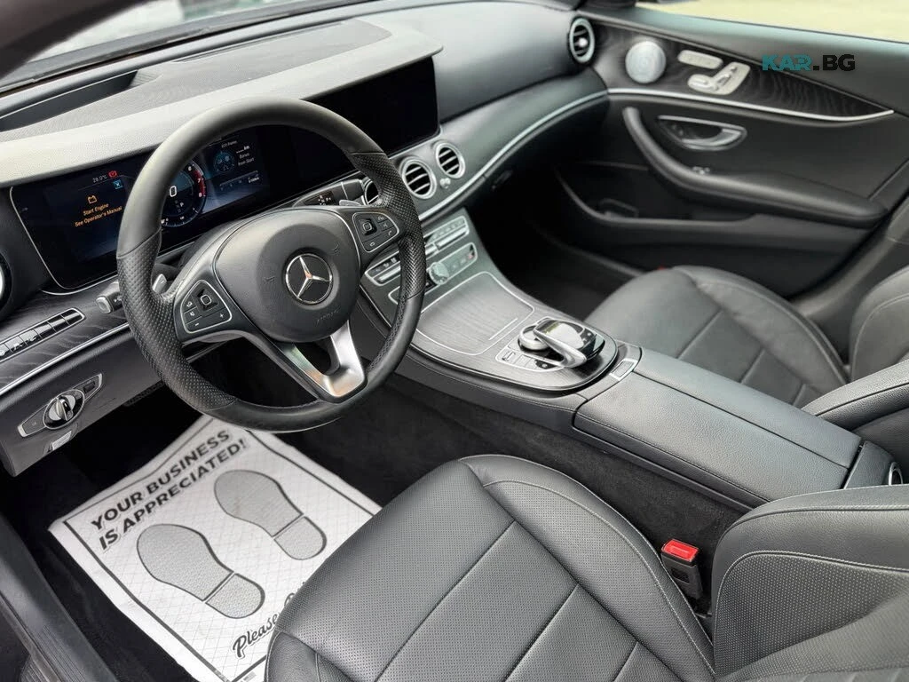 Mercedes-Benz E 400 4MATIC * Burmester * АвтоКредит (ЦЕНА ДО БГ), снимка 8 - Автомобили и джипове - 56135037