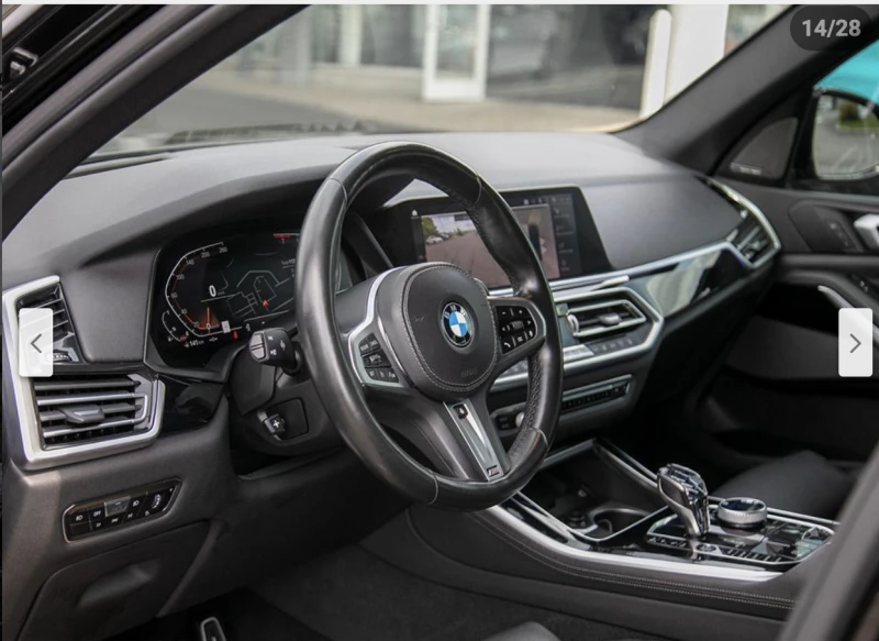 BMW X5 40i* M* SPORT* LASER* 360КАМЕРА* ДИСТРОНИК* МАСАЖ*, снимка 14 - Автомобили и джипове - 52835592