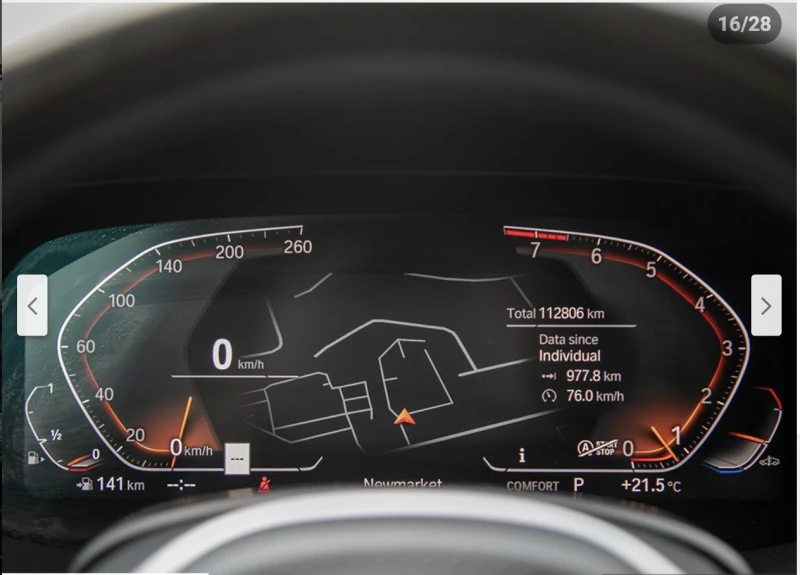 BMW X5 40i* M* SPORT* LASER* 360КАМЕРА* ДИСТРОНИК* МАСАЖ*, снимка 11 - Автомобили и джипове - 52835592