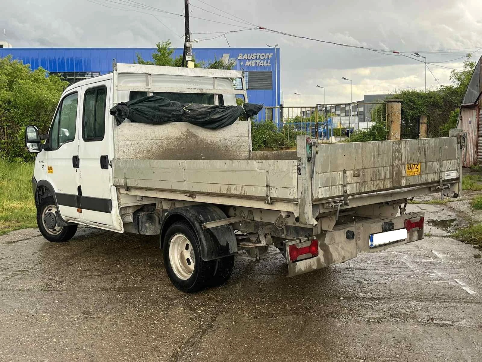 Iveco 35c18 двойна кабина, самосвал, 4 гуми задна ос, снимка 11 - Камиони - 54538083
