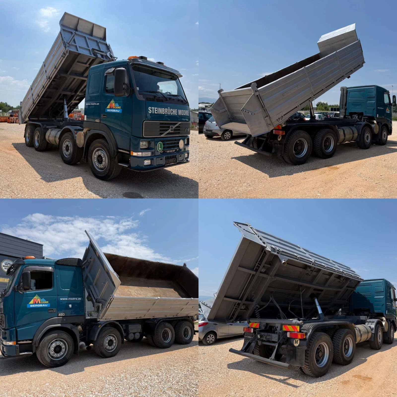 Volvo Fh 12 460, 8х4, Тристранен самосвал , Нов внос, , , снимка 17 - Камиони - 55067624