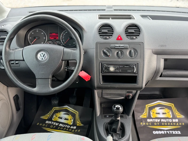 VW Caddy 1.9TDI, снимка 9 - Автомобили и джипове - 53132500