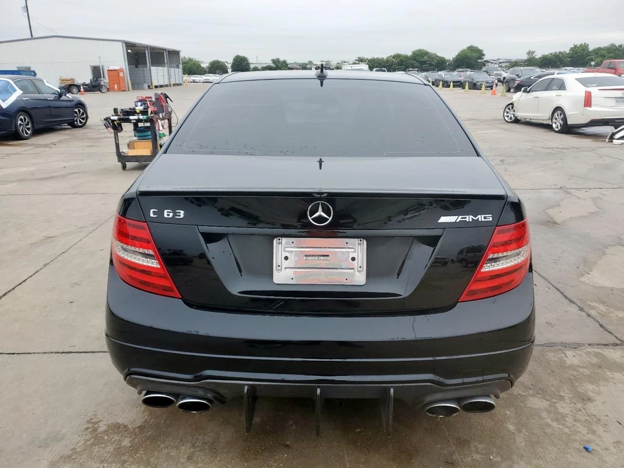 Mercedes-Benz C 63 AMG transparent hood - изображение 6