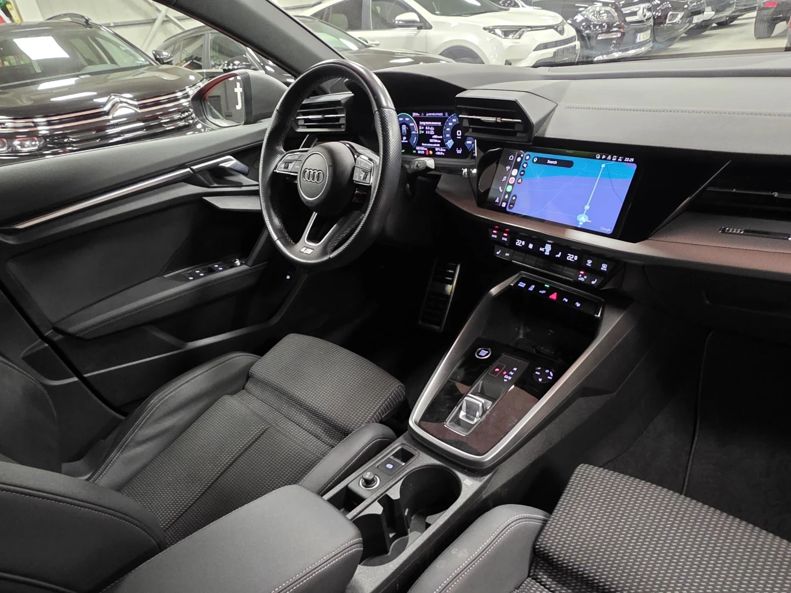 Audi A3 Sportback | S-line | 40TFSIe | DSG | 204HP PHEV, снимка 11 - Автомобили и джипове - 55249378