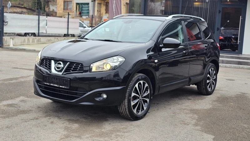 Nissan Qashqai + 2 2.0i 6SP CH-ПАНОРАМА-СЕРВИЗ ИСТ-ТОП СЪСТ-ЛИЗИН, снимка 3 - Автомобили и джипове - 53526585