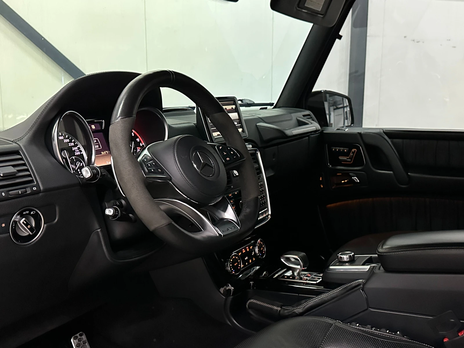 Mercedes-Benz G 350 * AMG* DESIGNO* DISTR* ОБДУХВАНЕ*  - изображение 9