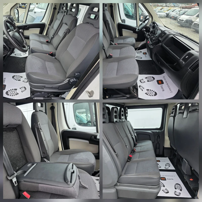 Peugeot Boxer 2.2HDI Евро5 6+ 1 6скорости КЛИМАТИК, снимка 12 - Бусове и автобуси - 53269617