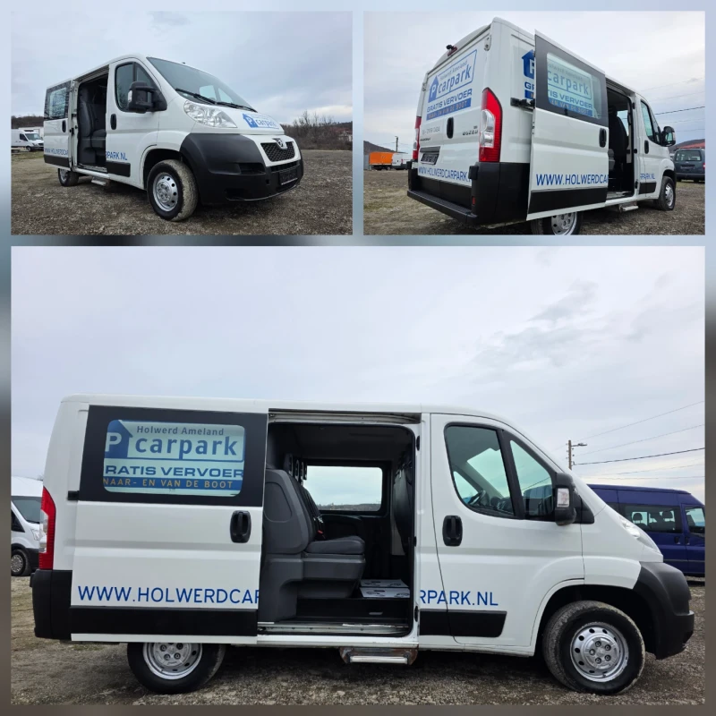 Peugeot Boxer 2.2HDI Евро5 6+ 1 6скорости КЛИМАТИК, снимка 10 - Бусове и автобуси - 53269617