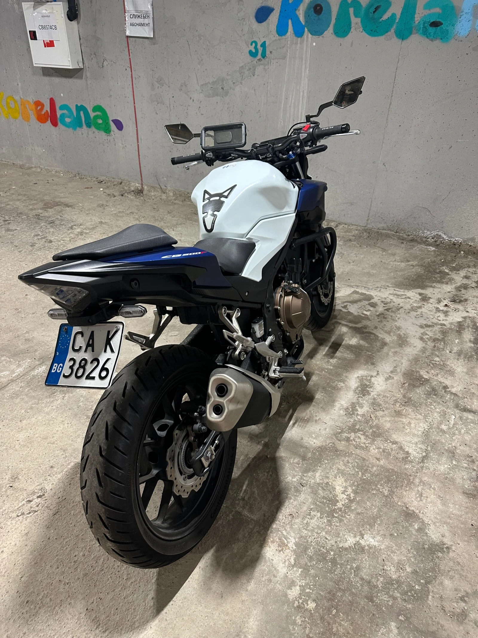 Honda Cbf, снимка 11 - Мотоциклети и мототехника - 55011553