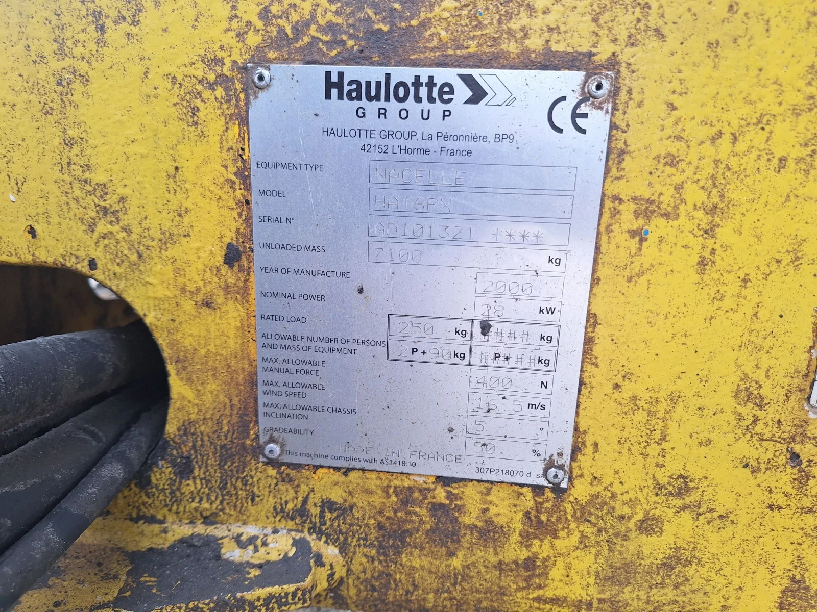 Автовишка Друга марка Haulotte HA 16 PX - изображение 4