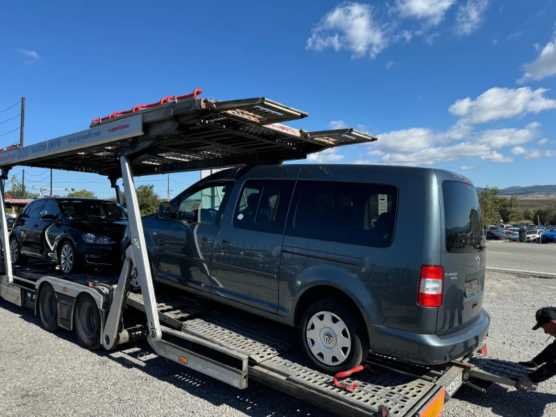 VW Caddy = 7-MECTA= ИТАЛИЯ= 2.0-TDI-BMM= MAXI-LIVE= , снимка 3 - Автомобили и джипове - 47422048