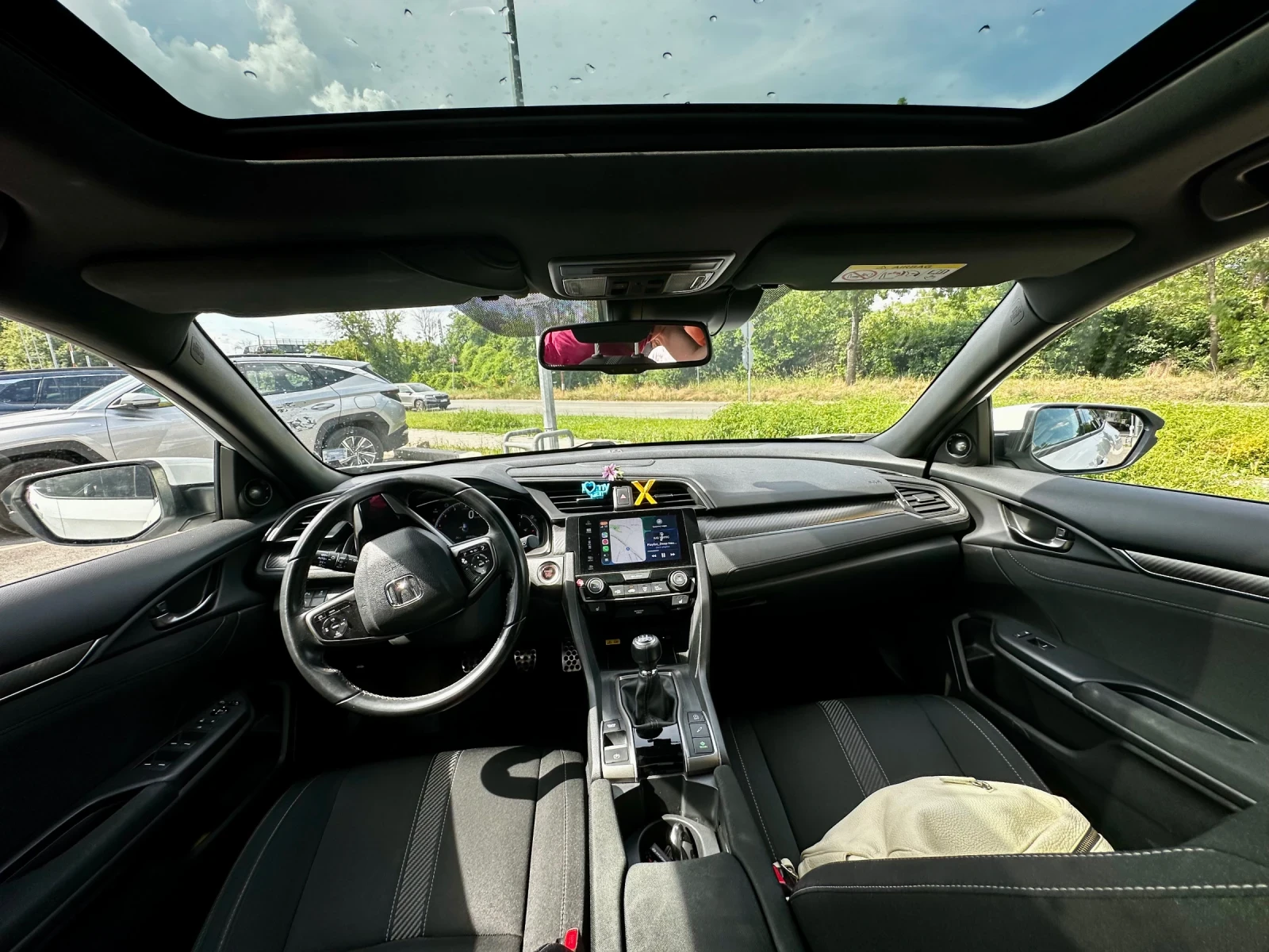 Honda Civic 1.5 SPORT 182к.с., Перлен металик, снимка 10 - Автомобили и джипове - 54981836
