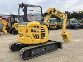 Багер Komatsu PC30UU-6 / КАТО НОВ / ПЕРФЕКТЕН ТЕХНИЧЕСКИ, снимка 4