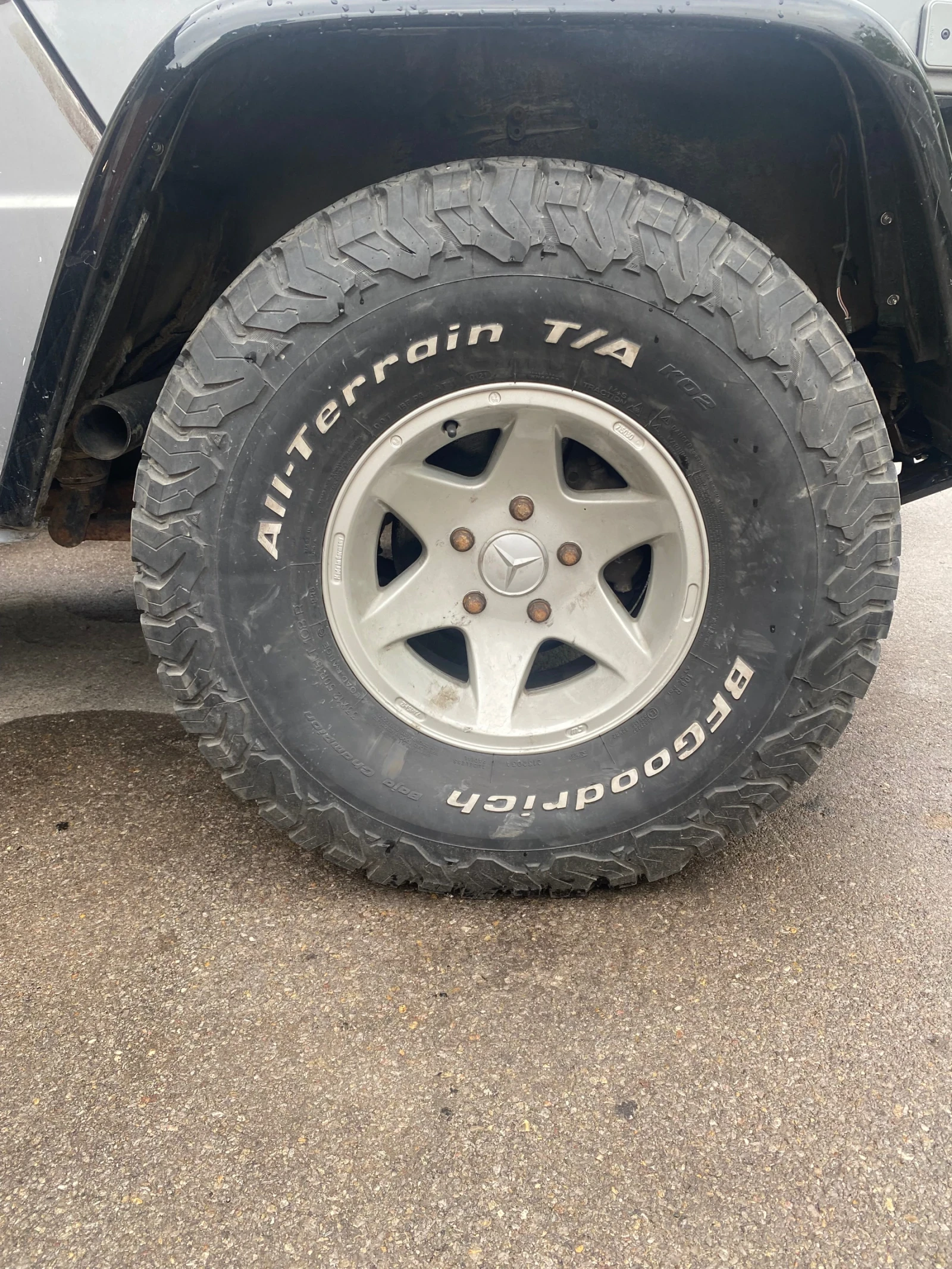 Гуми с джанти BF Goodrich 265/75R16, снимка 4 - Гуми и джанти - 54651878