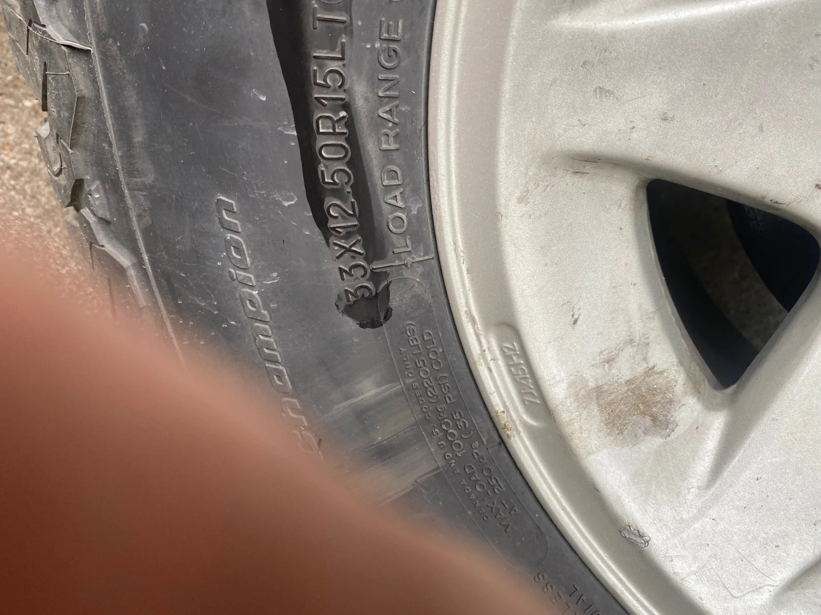 Гуми с джанти BF Goodrich 265/75R16, снимка 8 - Гуми и джанти - 54651878