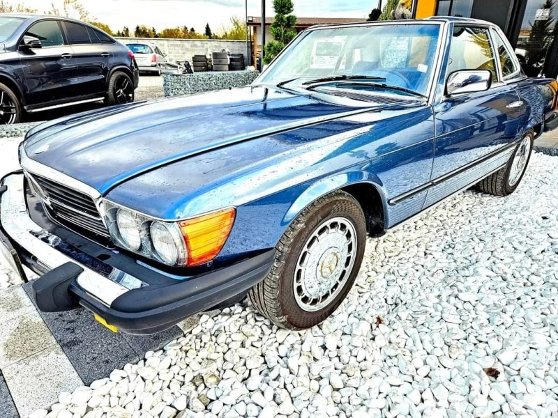 Mercedes-Benz SL 380I ТОП СЪСТОЯНИЕ ЛИЗИНГ 100%, снимка 1 - Автомобили и джипове - 43244840