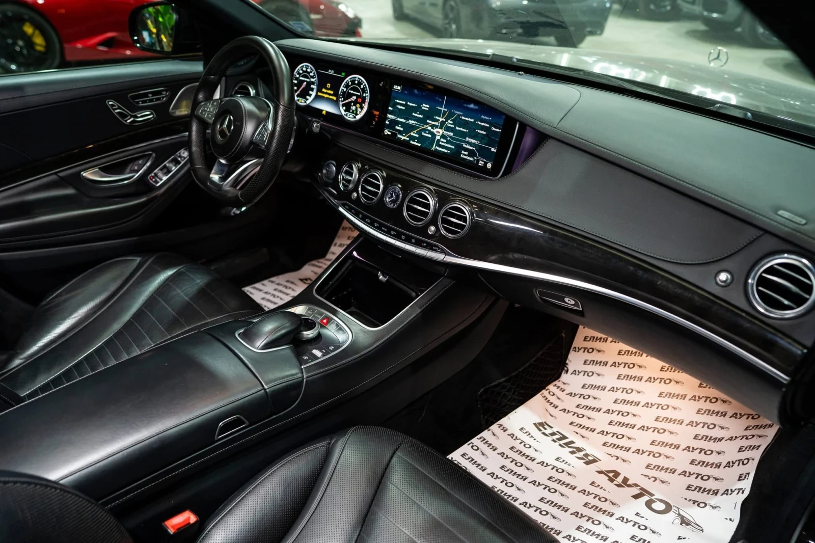 Mercedes-Benz S 350 D LONG 4MATIC AMG LINE LED ПАНО BURM ЛИЗИНГ 100%, снимка 13 - Автомобили и джипове - 55232351