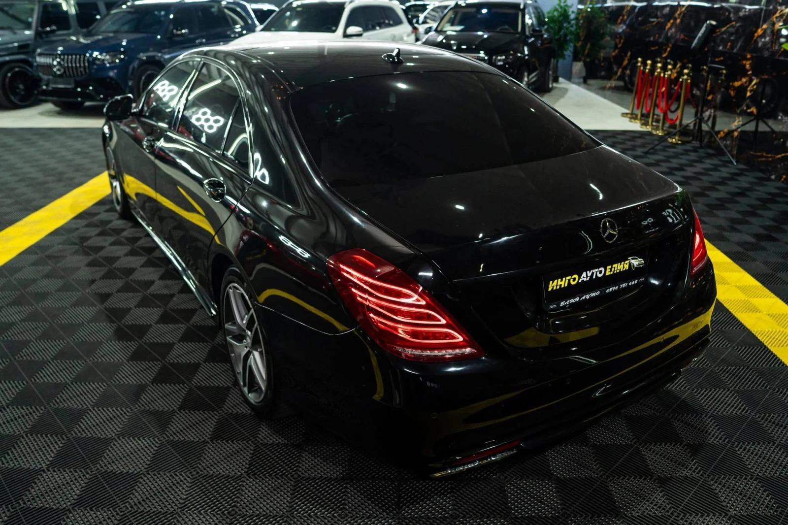 Mercedes-Benz S 350 D LONG 4MATIC AMG LINE LED ПАНО BURM ЛИЗИНГ 100%, снимка 7 - Автомобили и джипове - 55232351