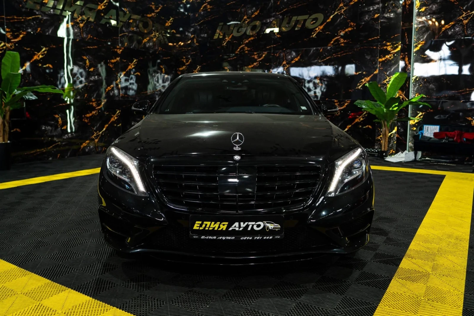 Mercedes-Benz S 350 D LONG 4MATIC AMG LINE LED ПАНО BURM ЛИЗИНГ 100%, снимка 3 - Автомобили и джипове - 55232351