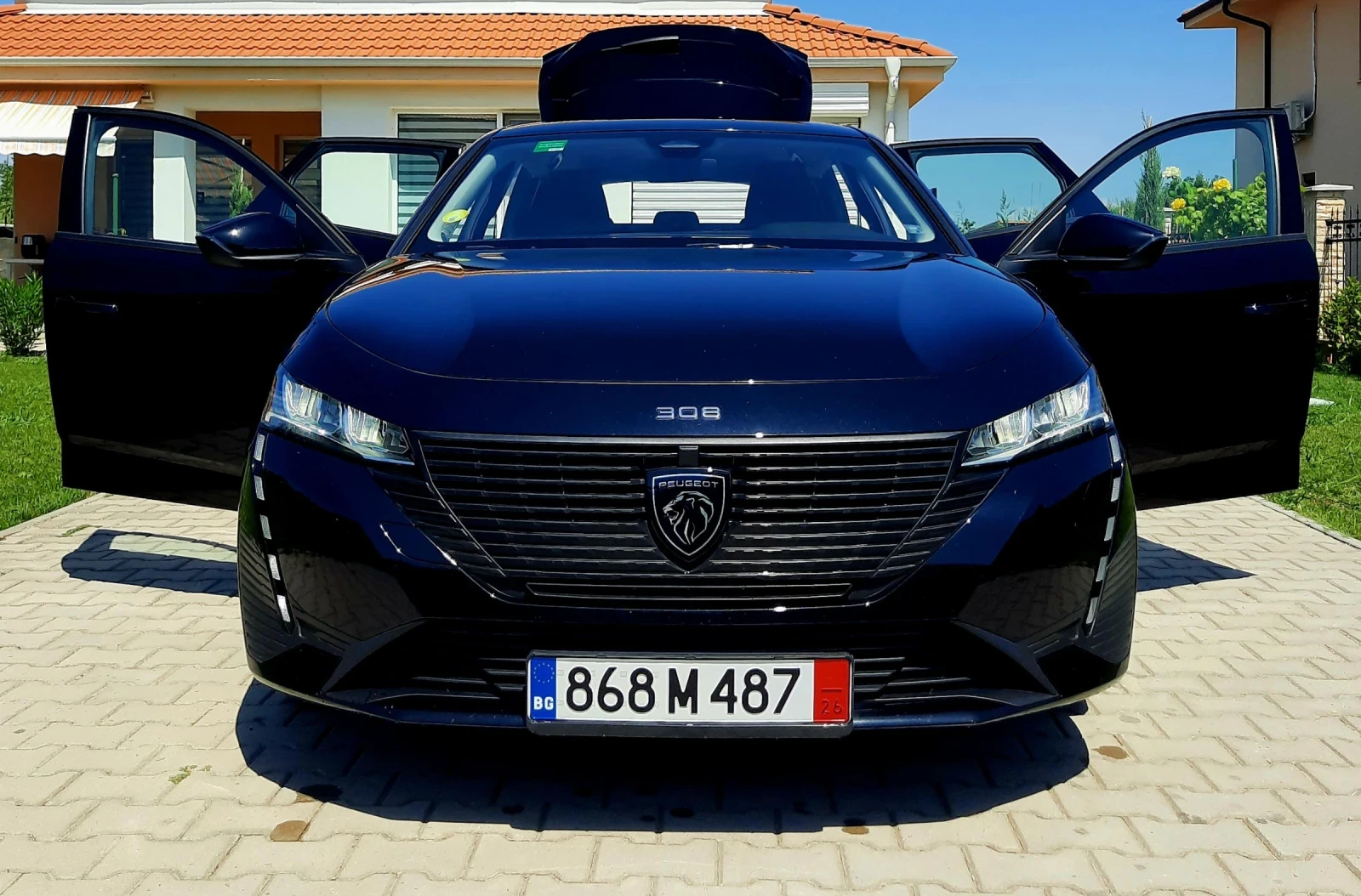 Peugeot 308 Active Pack EAT8 full service, LED I-Cockpit Navi , снимка 10 - Автомобили и джипове - 55614016
