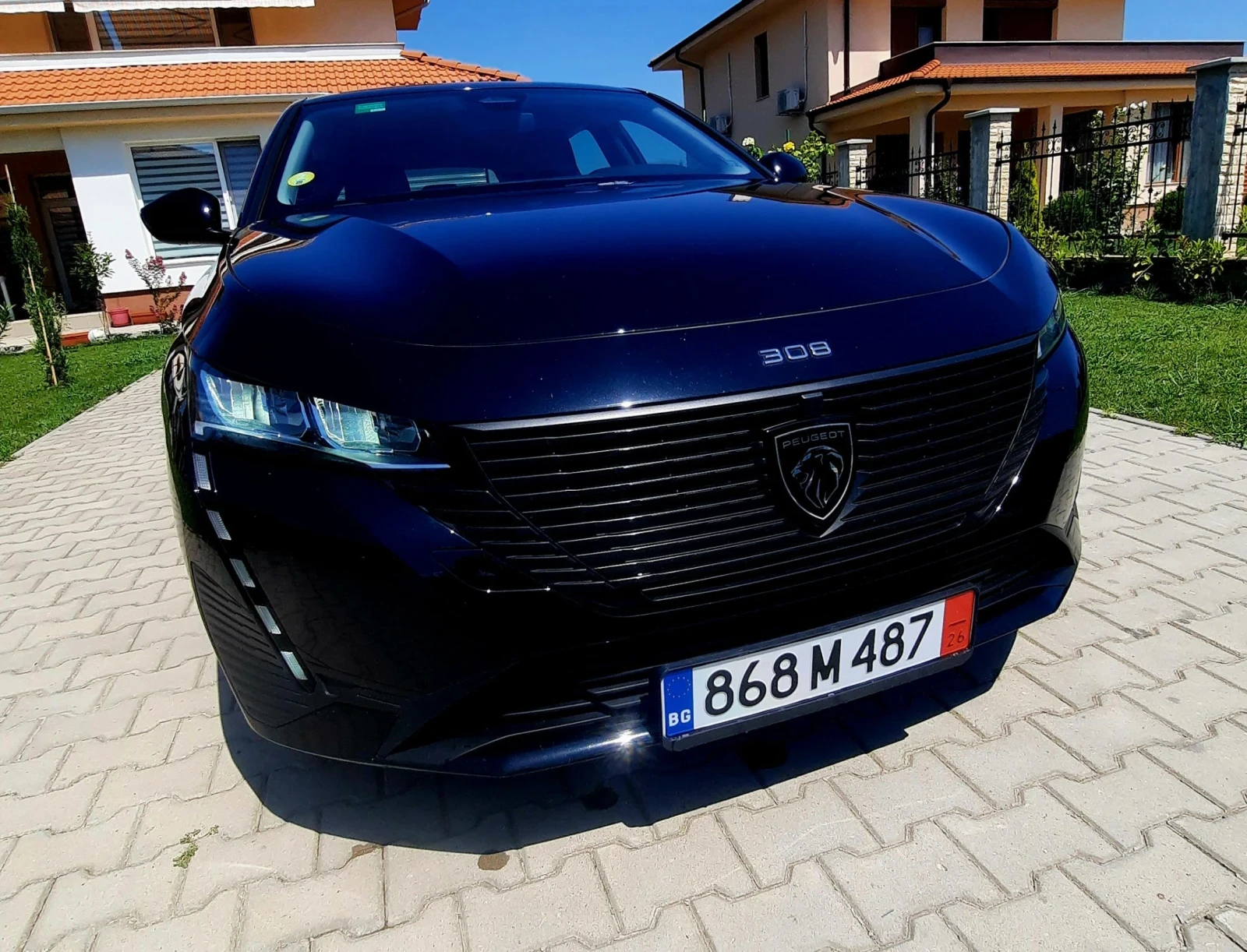 Peugeot 308 Active Pack EAT8 full service, LED I-Cockpit Navi , снимка 2 - Автомобили и джипове - 55614016