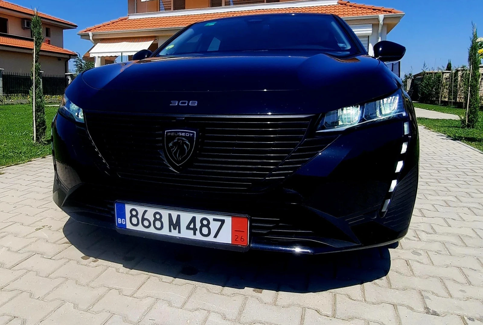 Peugeot 308 Active Pack EAT8 full service, LED I-Cockpit Navi , снимка 3 - Автомобили и джипове - 55614016