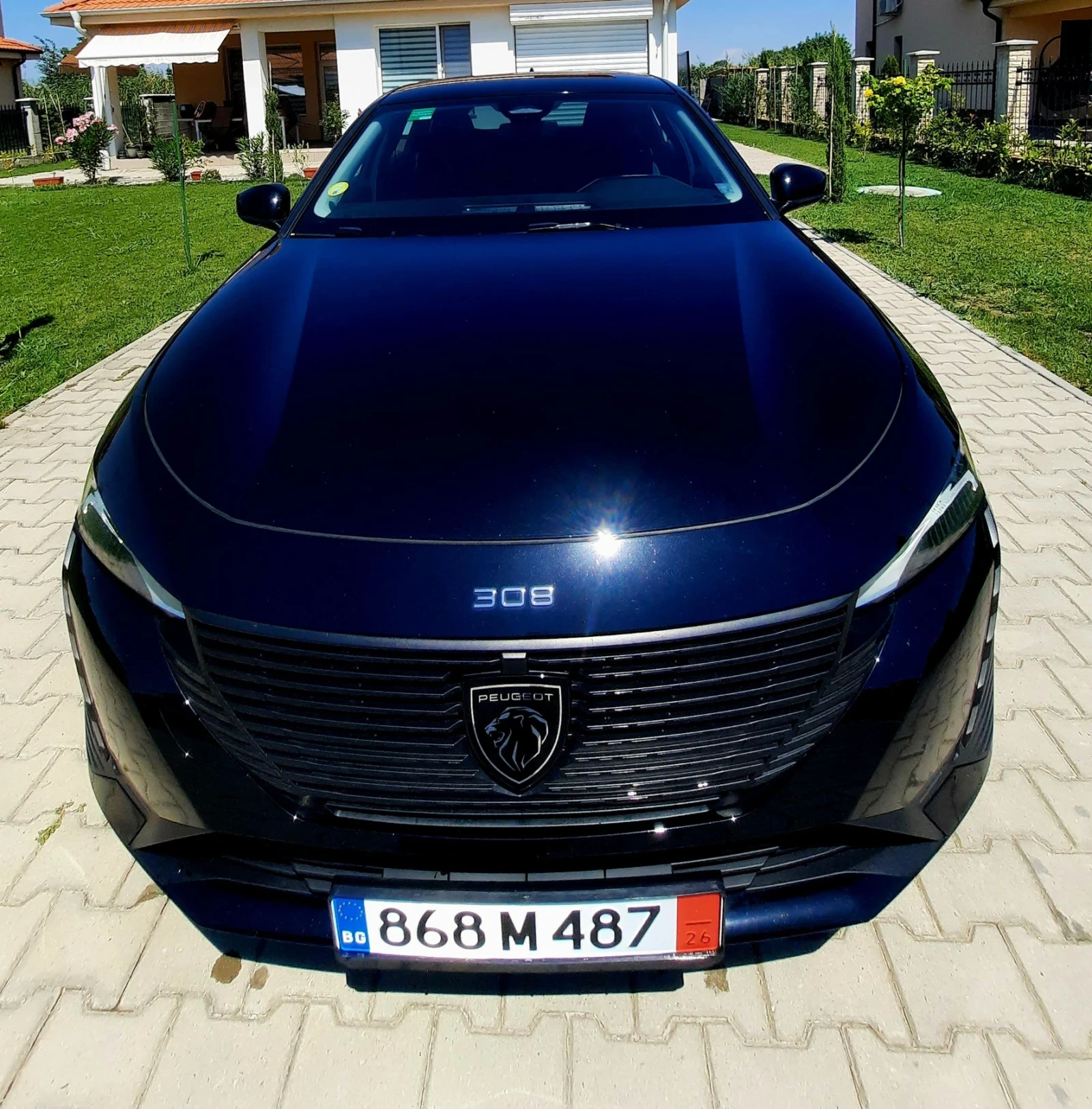 Peugeot 308 Active Pack EAT8 full service, LED I-Cockpit Navi , снимка 4 - Автомобили и джипове - 55614016