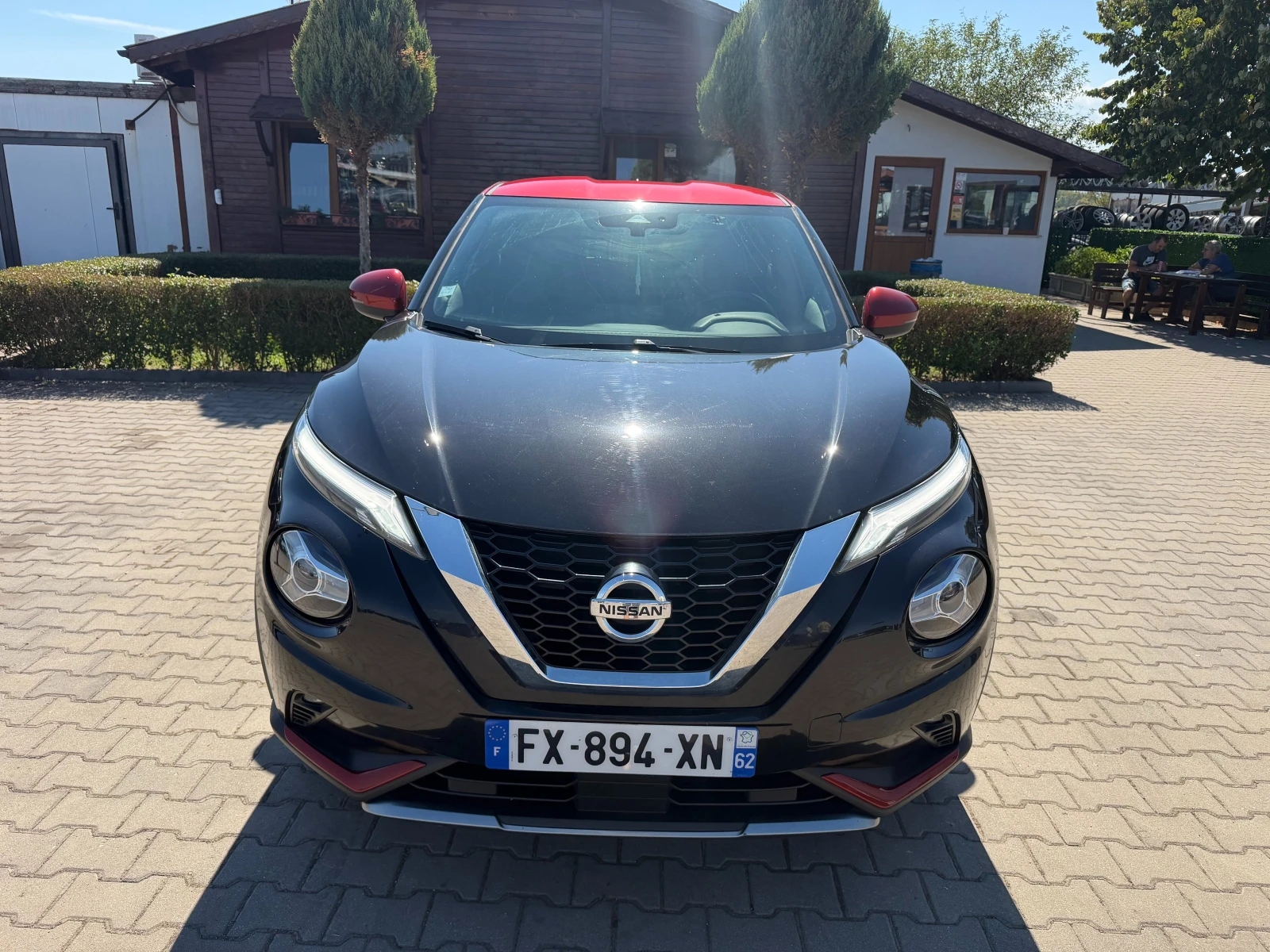 Nissan Juke 1.0DIG-T AVTOMAT/NAVI/KOJA/KAMERA EURO 6, снимка 3 - Автомобили и джипове - 56130899