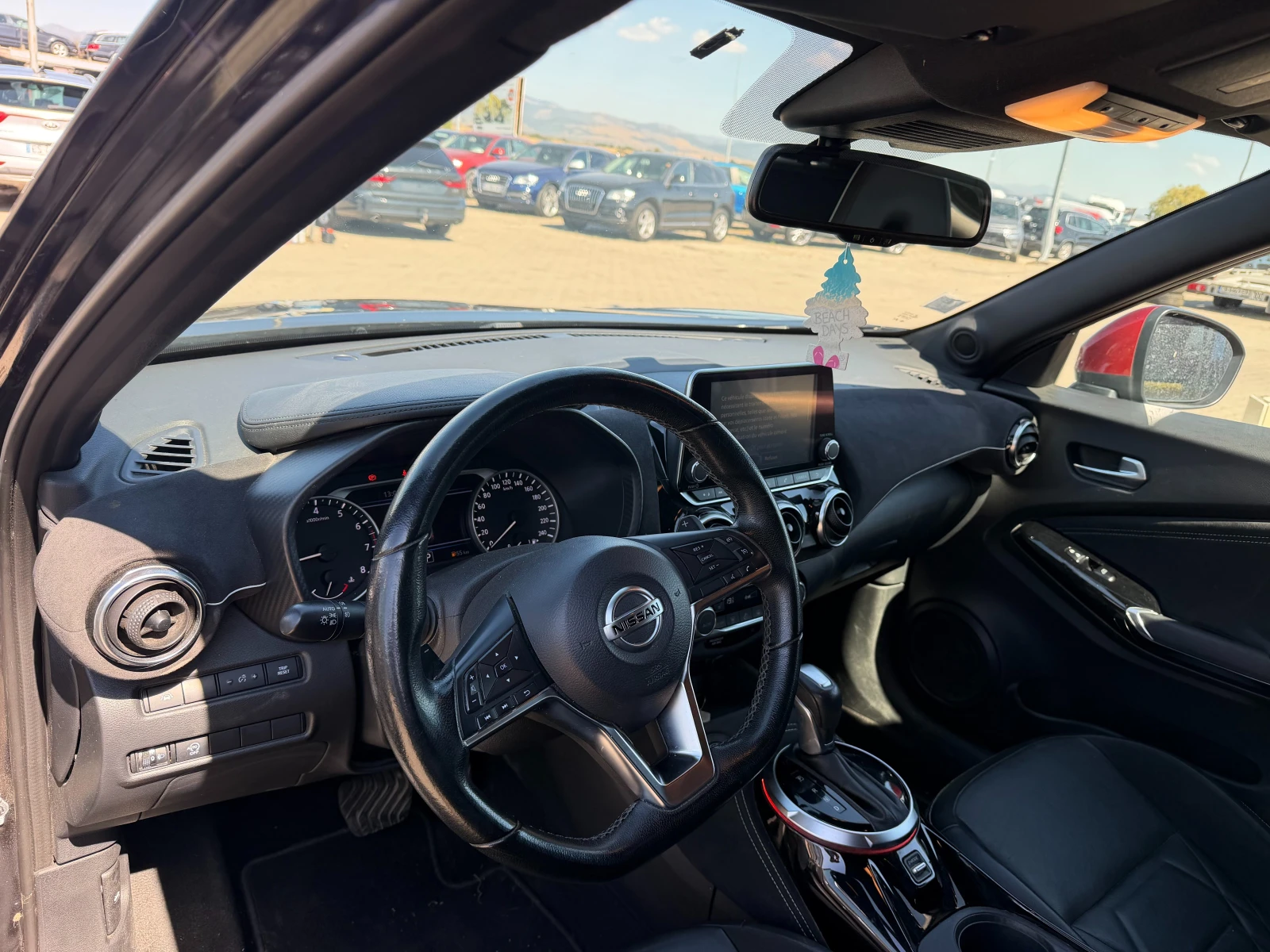 Nissan Juke 1.0DIG-T AVTOMAT/NAVI/KOJA/KAMERA EURO 6, снимка 13 - Автомобили и джипове - 56130899