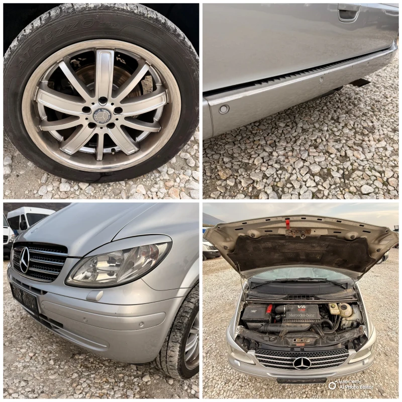 Mercedes-Benz Viano 3.0-V6-Клима-6местен, снимка 17 - Бусове и автобуси - 53044741