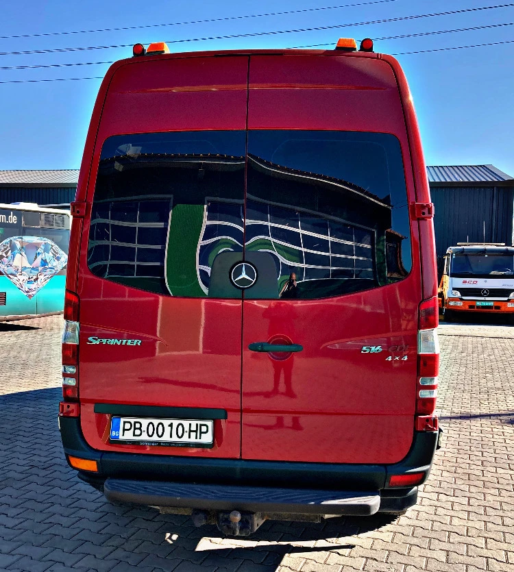 Mercedes-Benz Sprinter 516 УНИКАТ!!!4X4!!!ПЕЧКА!!!, снимка 5 - Бусове и автобуси - 47354831